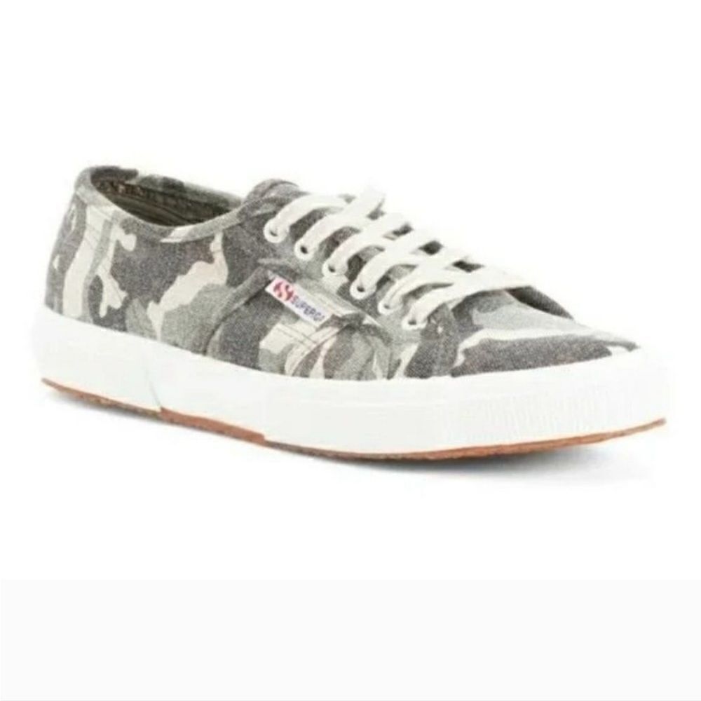 Superga camo sneakers